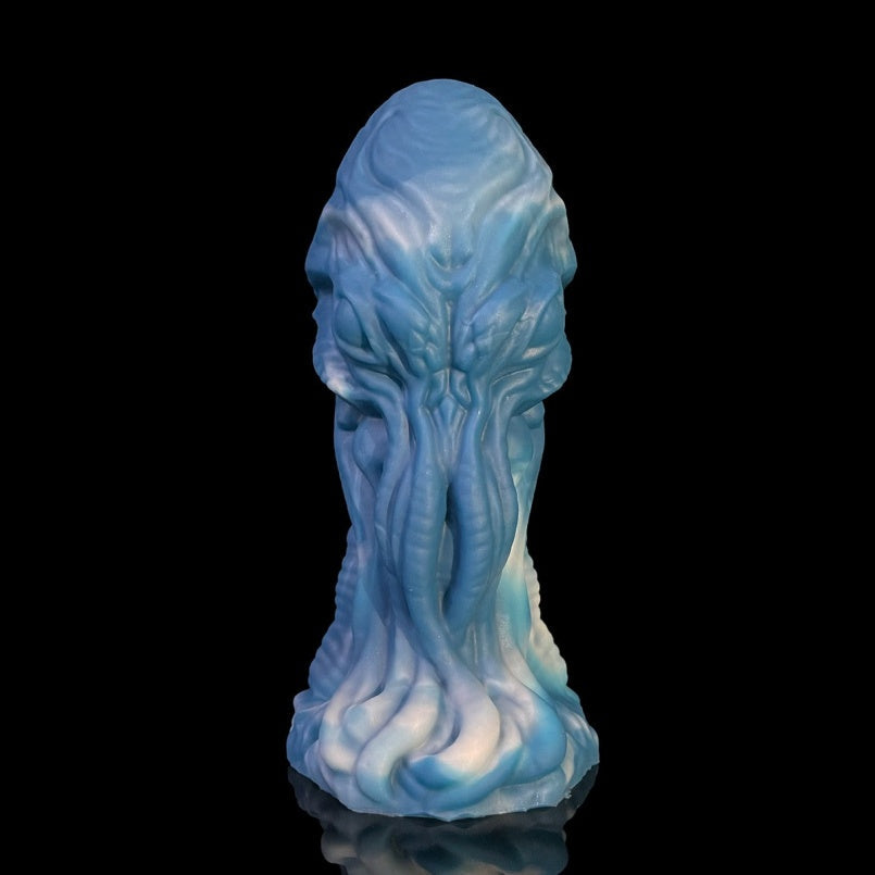 Alien Fist Dildo – Sci-Fi Fantasy Platinum Silicone Vaginal Expansion Toy | Domlust