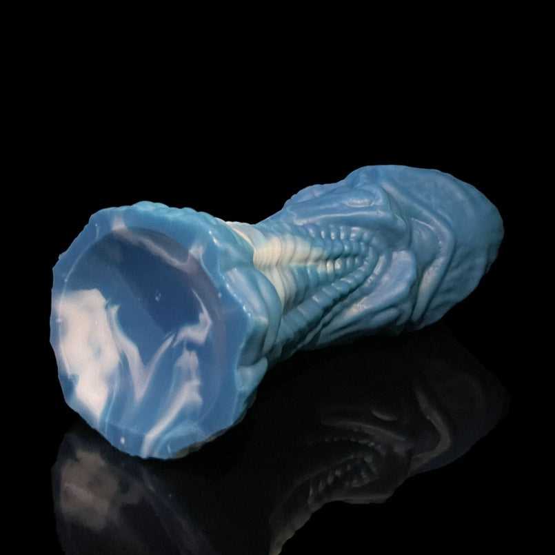Alien Fist Dildo – Sci-Fi Fantasy Platinum Silicone Vaginal Expansion Toy | Domlust