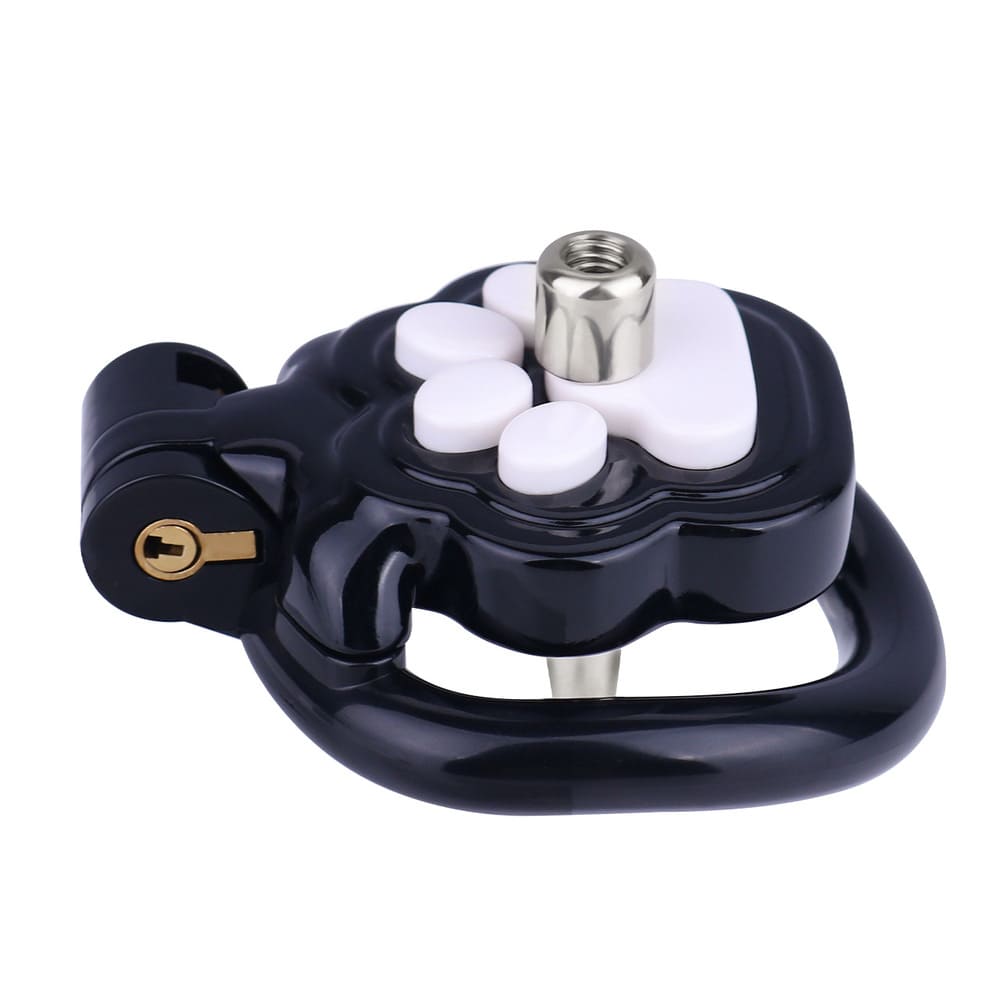 Felis-Cat-Paw-Resin-Male-Chastity-Cage