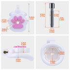 Felis-Cat-Paw-Resin-Male-Chastity-Cage