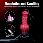 Fenrix 8 Inch Squirting Wolf Dildo with Inflatable Knot