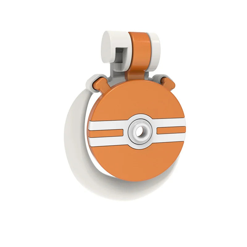 Capture Ball Flat Chastity Cage – Portable Resin Male Chastity Device with Secure Lock