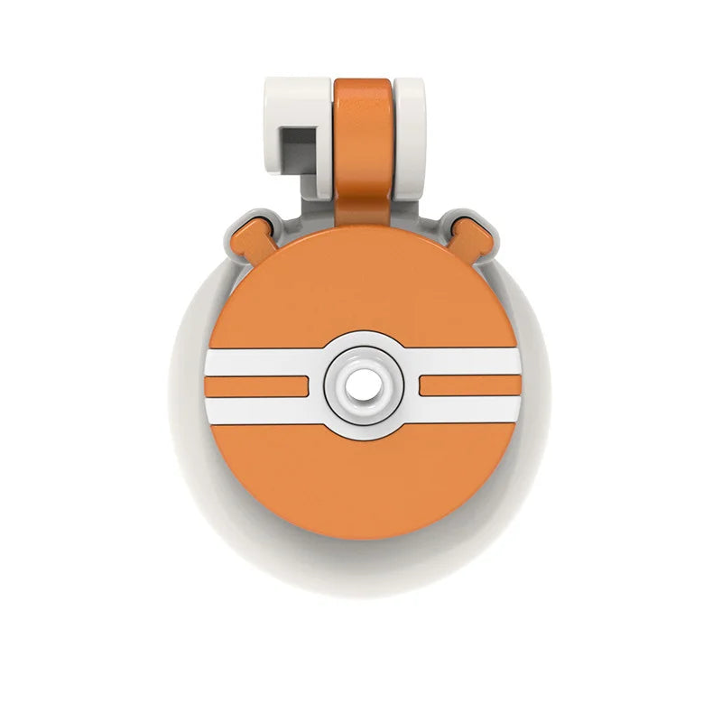 Capture Ball Flat Chastity Cage – Portable Resin Male Chastity Device with Secure Lock