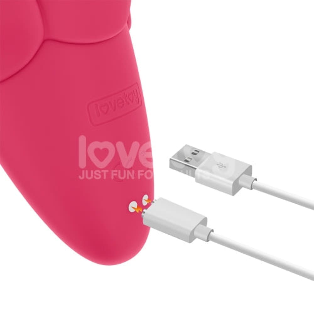 Flicker-Rose-Oral-Simulation-Vibrator-Tapping-Clitoral-Vibrator
