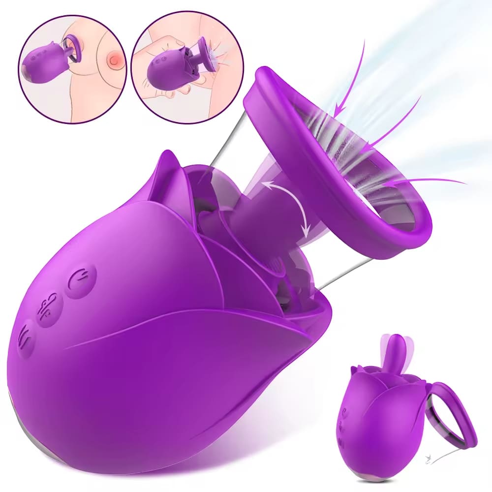Flower-Dance-Carnival-IV-Rose-Buddies-Tongue-Licking-Clitoral-Suction-Toy