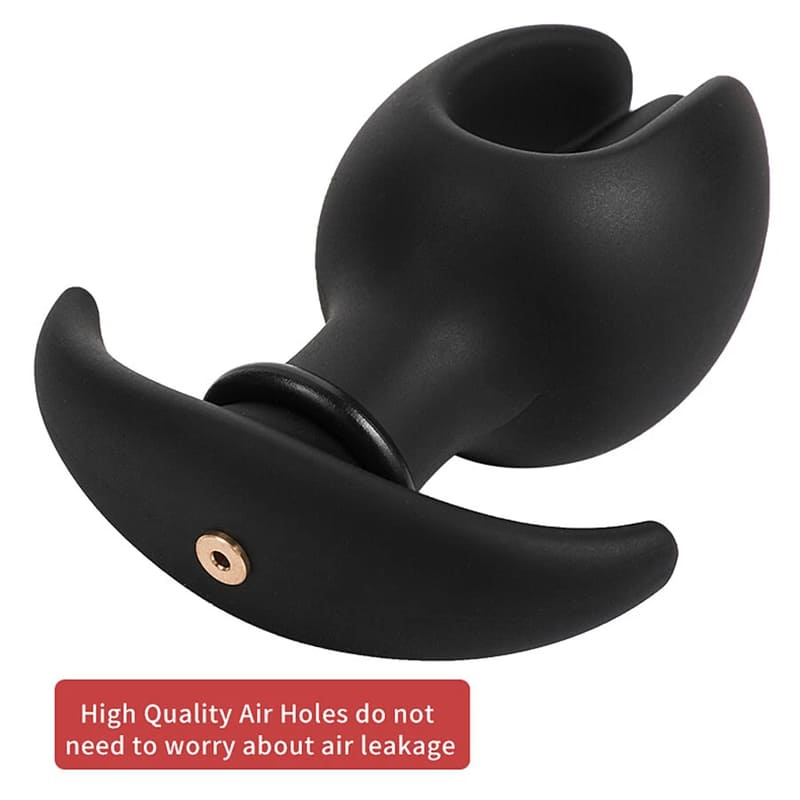 Flower - Inflatable Butt Plug - Silicone Anal Plug