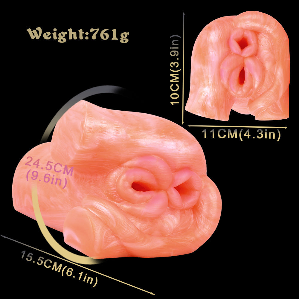 Ginger Cat Pocket Pussy – Vibrating Bullet Animal Masturbator | Domlust
