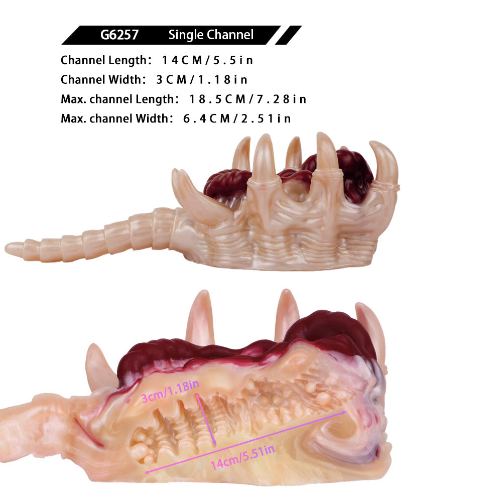 Scutosaurus Fantasy Pocket Pussy Grinder | Premium Silicone Beast Sex Toy