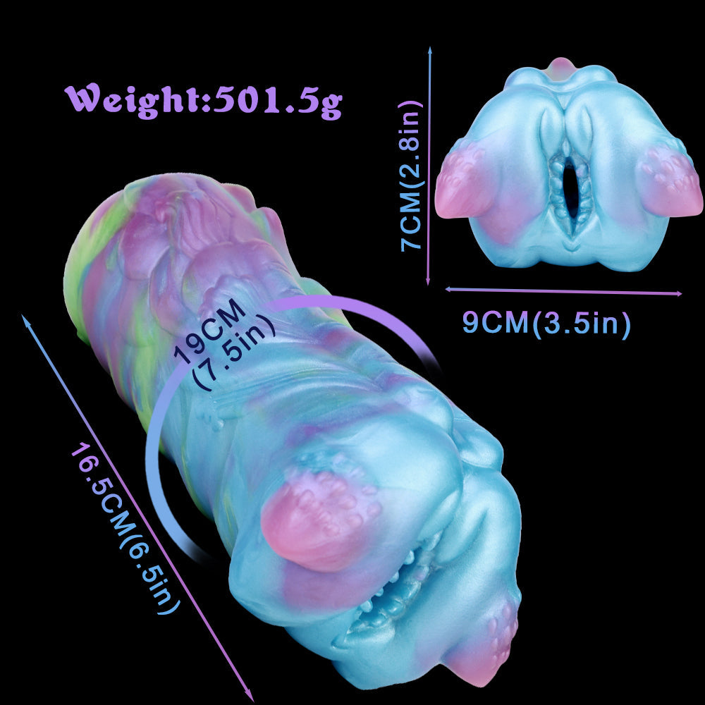 Alien Sea-Rabbit Pocket Pussy – Sci-Fi Silicone Masturbator with Surreal Texture | Domlust