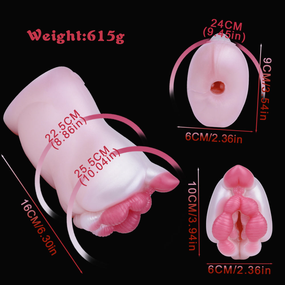 Pink Pig Fantasy Animal Pocket Pussy | Suction Blowjob Masturbator in Premium Silicone — Domlust