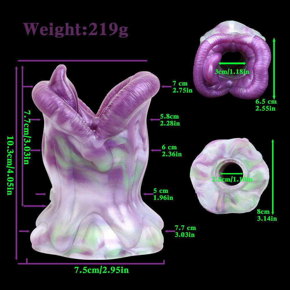 Monster Hollow Anal Expander - Fantasy Alien Penis Sheath Masturbation Sleeve