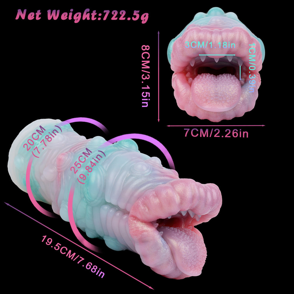 Monster Crocodile Mouth Pocket Pussy – Fantasy Beast Oral Sex Masturbator | Domlust Alien Fetish