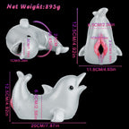Dolphin Silicone Mini Sex Doll - Realistic Cute Pocket Pussy for Men Masturbation