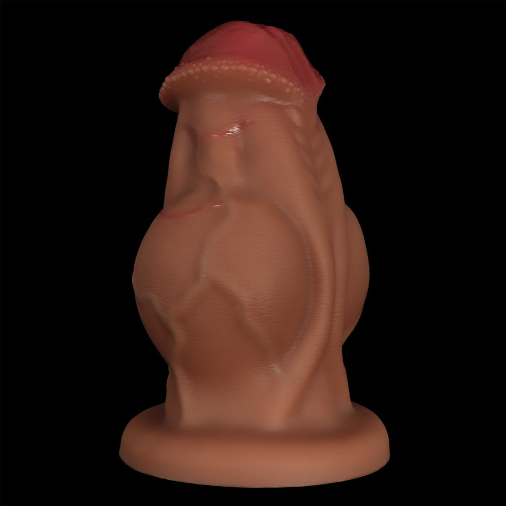 Knotted Fist Dildo – Platinum Silicone Huge Knot Dildo for Heavy Fetish & Size Play | Domlust