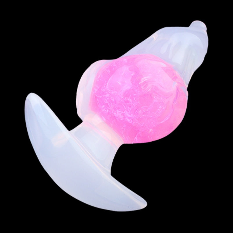 Silicone Strap-On Butt Plug Fantasy Anal Dildo – Insertion Toy for Female Anal and Vaginal Stimulation
