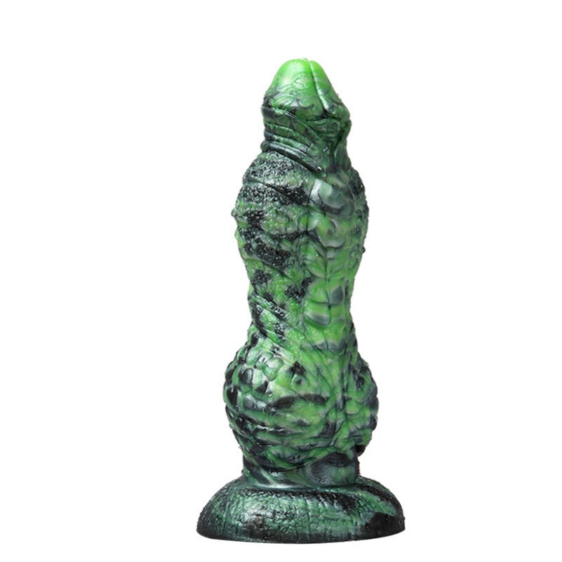 Fist Dildo | Dragon Skin Platinum Silicone Anal & Vaginal Stretching Toy with Suction Cup by Domlust