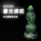 Fist Dildo | Dragon Skin Platinum Silicone Anal & Vaginal Stretching Toy with Suction Cup by Domlust