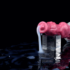 Knot-Style Squirting Dildo with Bulb Pump – Silicone Enema & Cleansing Toy