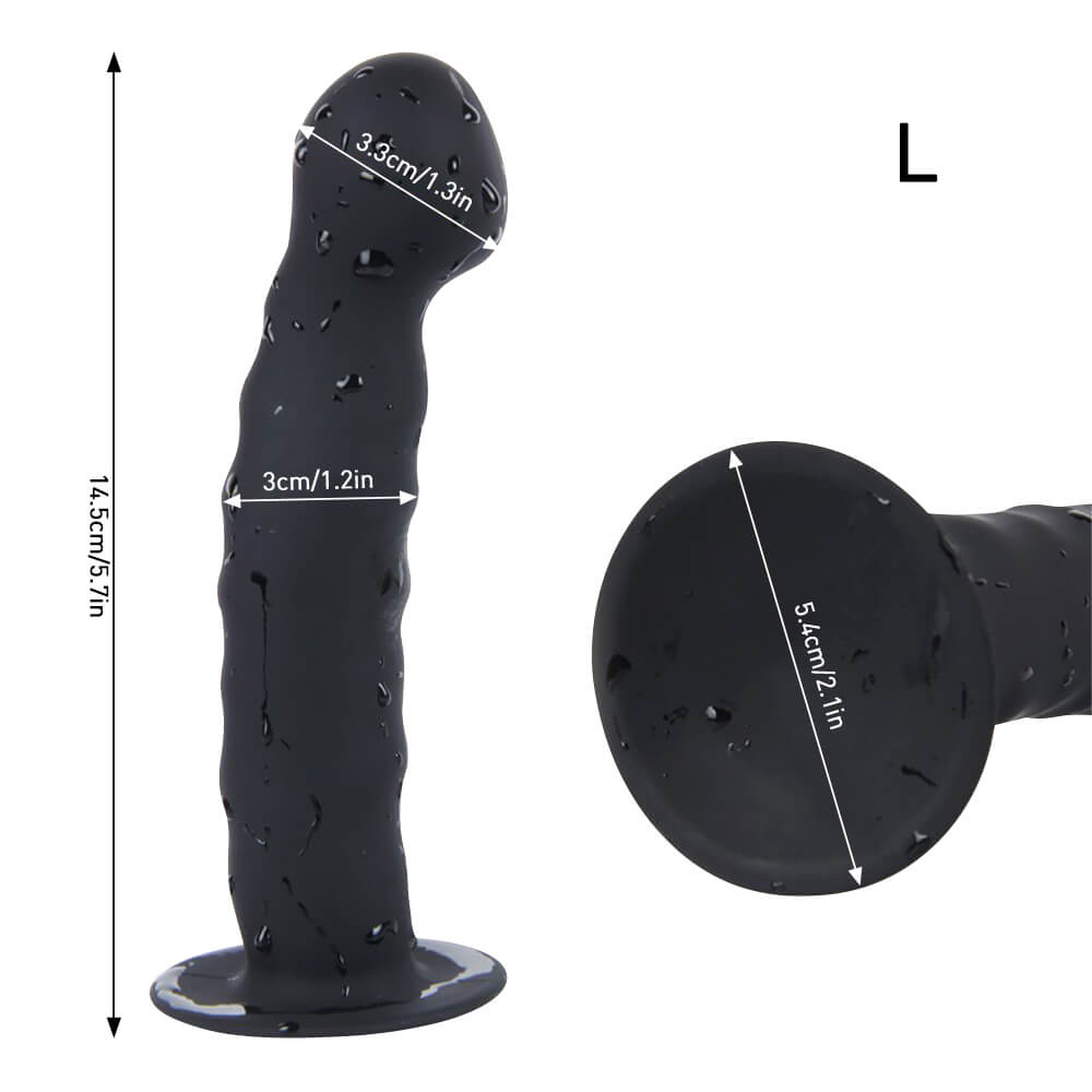 Groov - Silicone Anal Dildo with Suction Base
