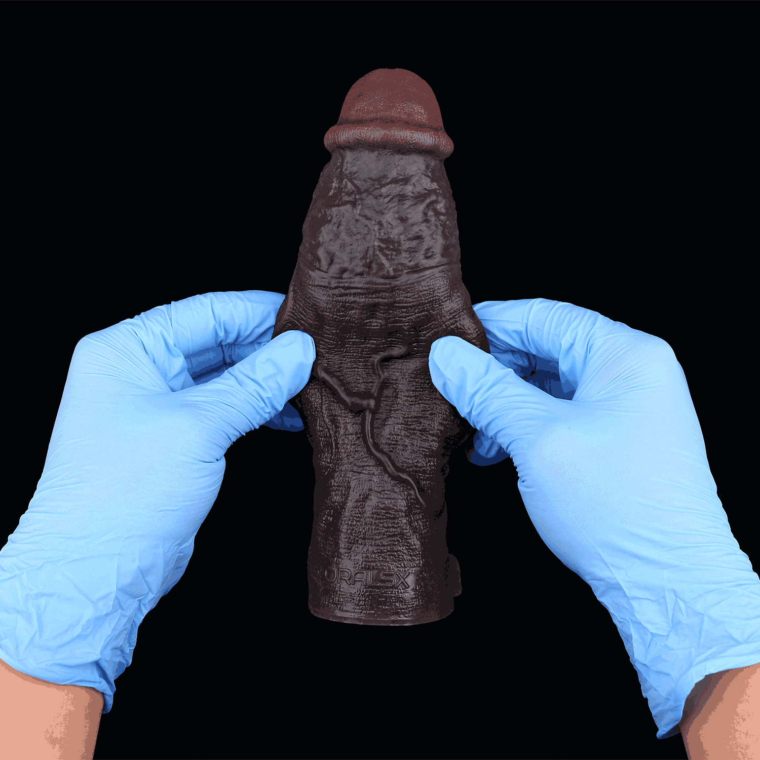 Flesh-Like Realistic Black Silicone Penis Sleeve – Advanced Solution for Size Enhancement and Male Performance
