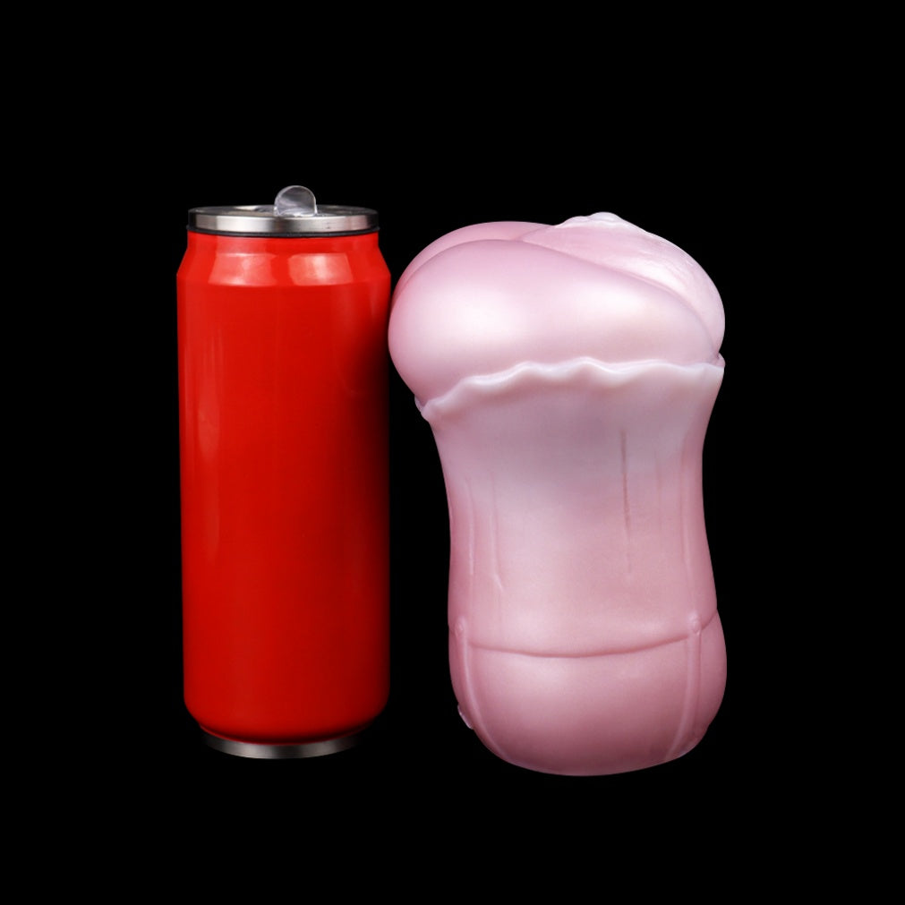 Alien Fantasy Pocket Pussy – Pink Platinum Silicone Tight Realistic Vulva Masturbator | Domlust