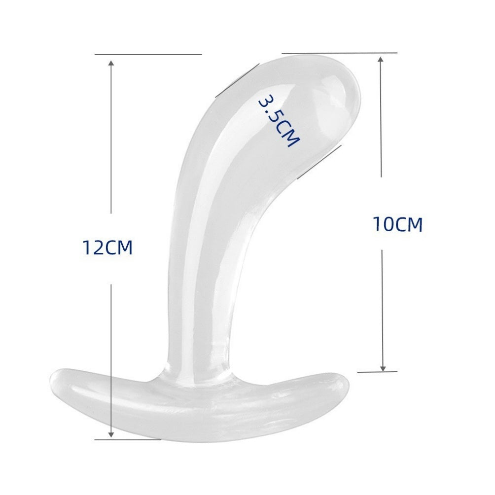 G-Spot Stimulating Fantasy Anal Dildo-Wearable T-Bar Butt Plug for Orgasmic Massage & Female Masturbation