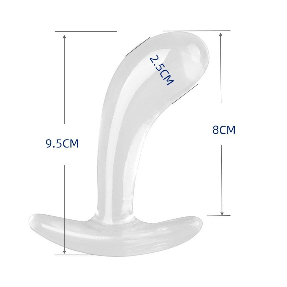 G-Spot Stimulating Fantasy Anal Dildo-Wearable T-Bar Butt Plug for Orgasmic Massage & Female Masturbation