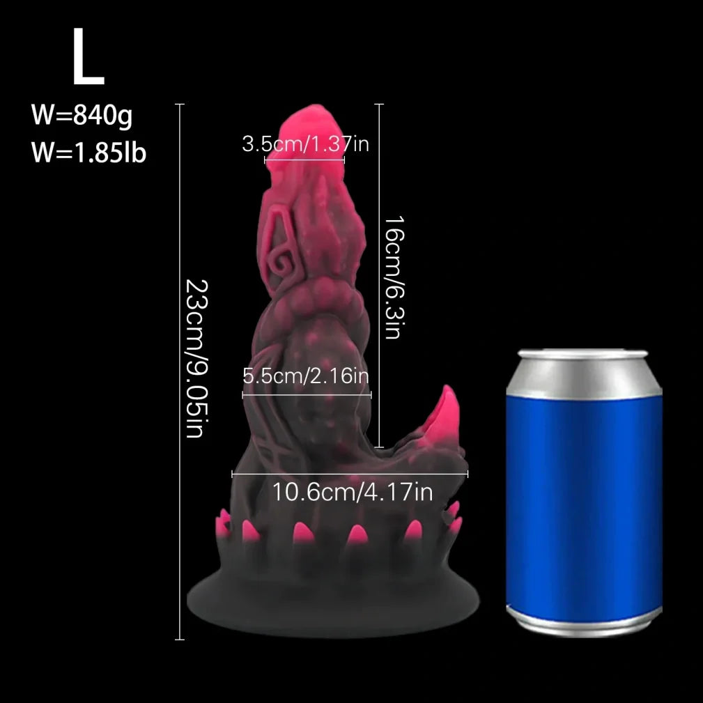 Fantasy Dragon Dildo Fetish Sex - Drake Claw Vaginal Silicone Suction Cup Women Sex Toys