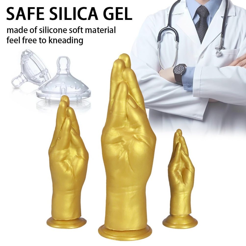 Fist Dildo Hand-Shaped – Prayer Palm Silicone Fisting Toy | Domlust
