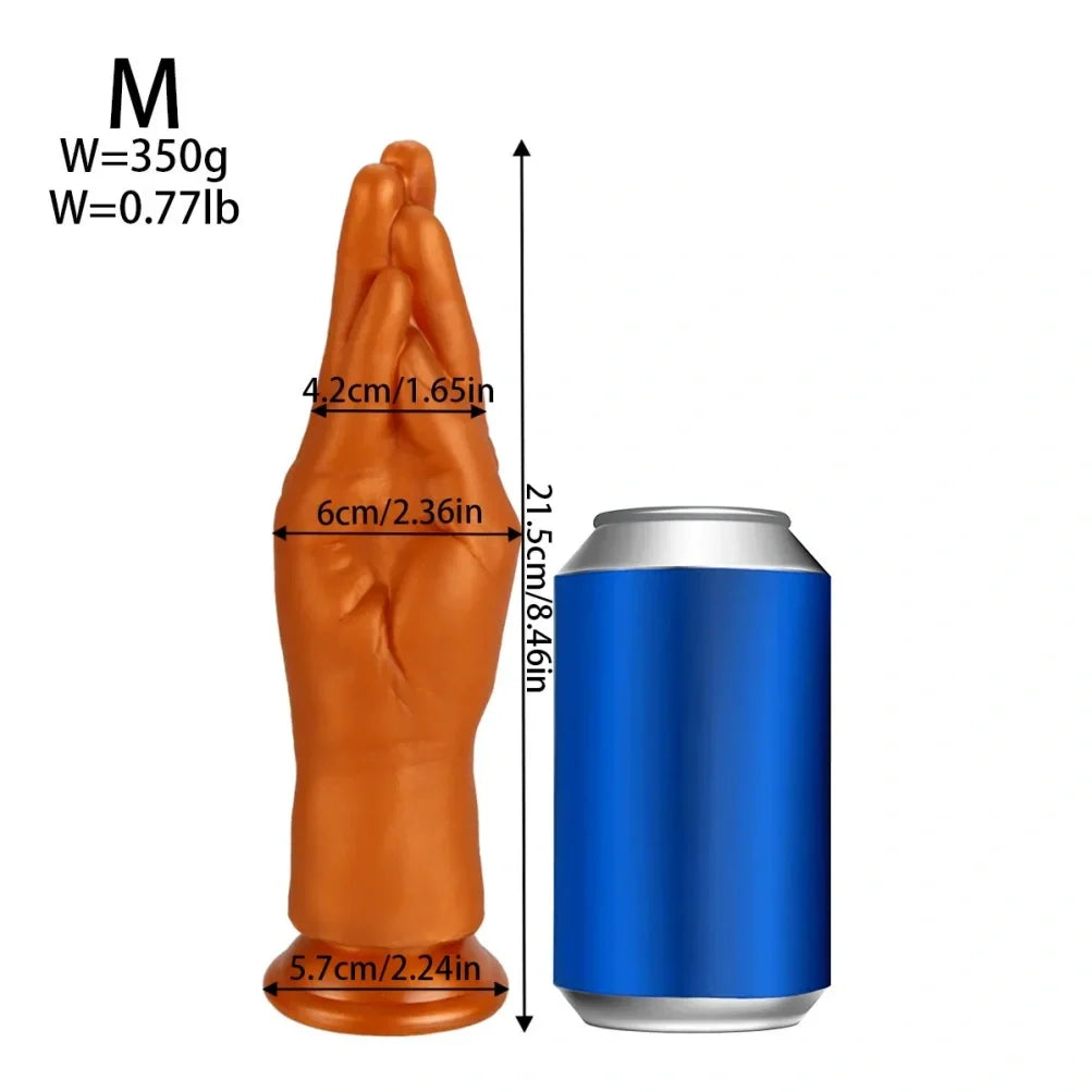 Fist Dildo Hand-Shaped – Prayer Palm Silicone Fisting Toy | Domlust