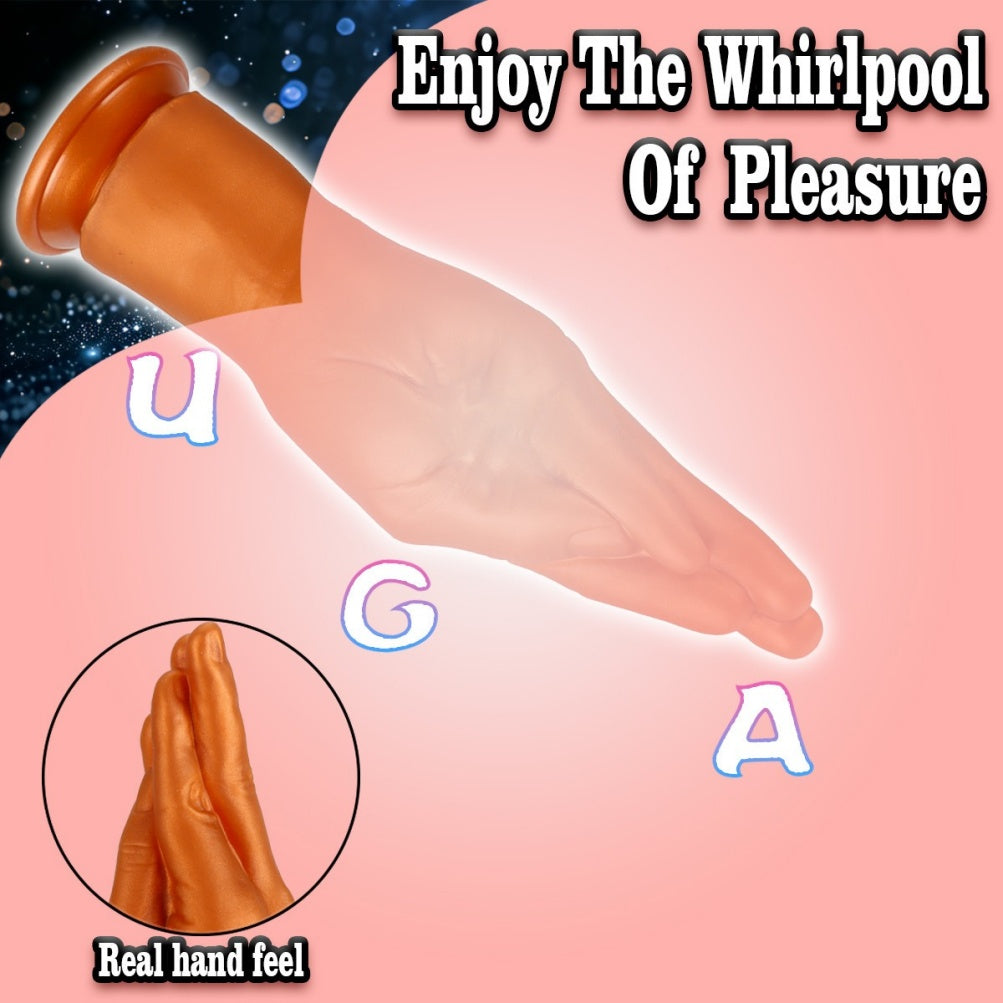 Fist Dildo Hand-Shaped – Prayer Palm Silicone Fisting Toy | Domlust