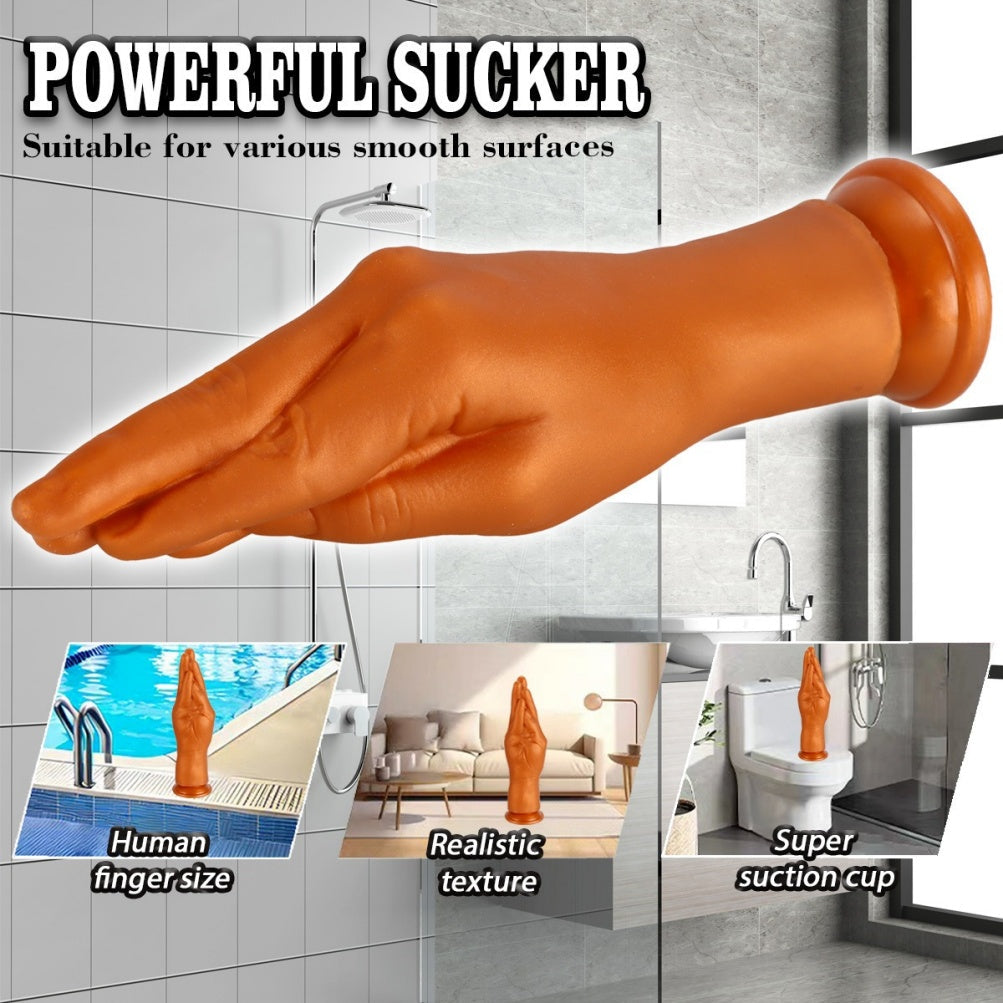 Fist Dildo Hand-Shaped – Prayer Palm Silicone Fisting Toy | Domlust