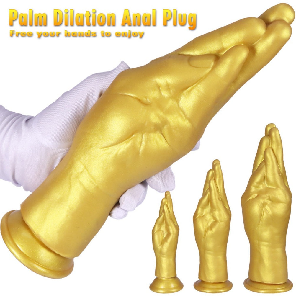 Fist Dildo Hand-Shaped – Prayer Palm Silicone Fisting Toy | Domlust