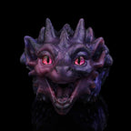 Dark Fantasy Void Dragon Mini Sex Doll – Platinum Silicone Pocket Pussy for Men Blowjobs