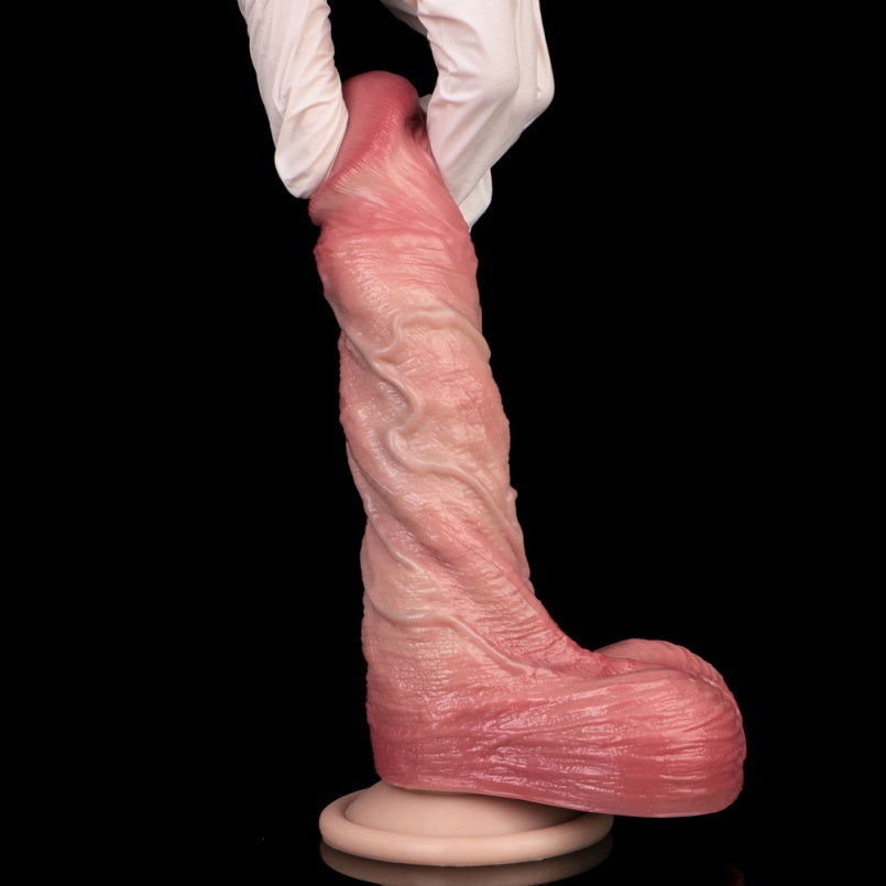 Curved Realistic Suction Dildo – Precision G-Spot Stimulator for Women