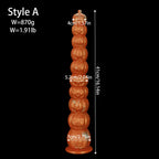 Halloween Pumpkin - Long Anal Plug - Anal Bead