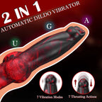 Houndcore-Thrusting-Silicone-Dildo-Fantasy-Knotted-Dildo