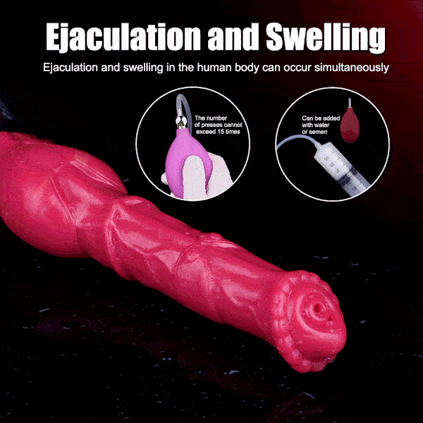 Hydronir 11 Inch Horse Squirt Dildo with Inflatable Knot