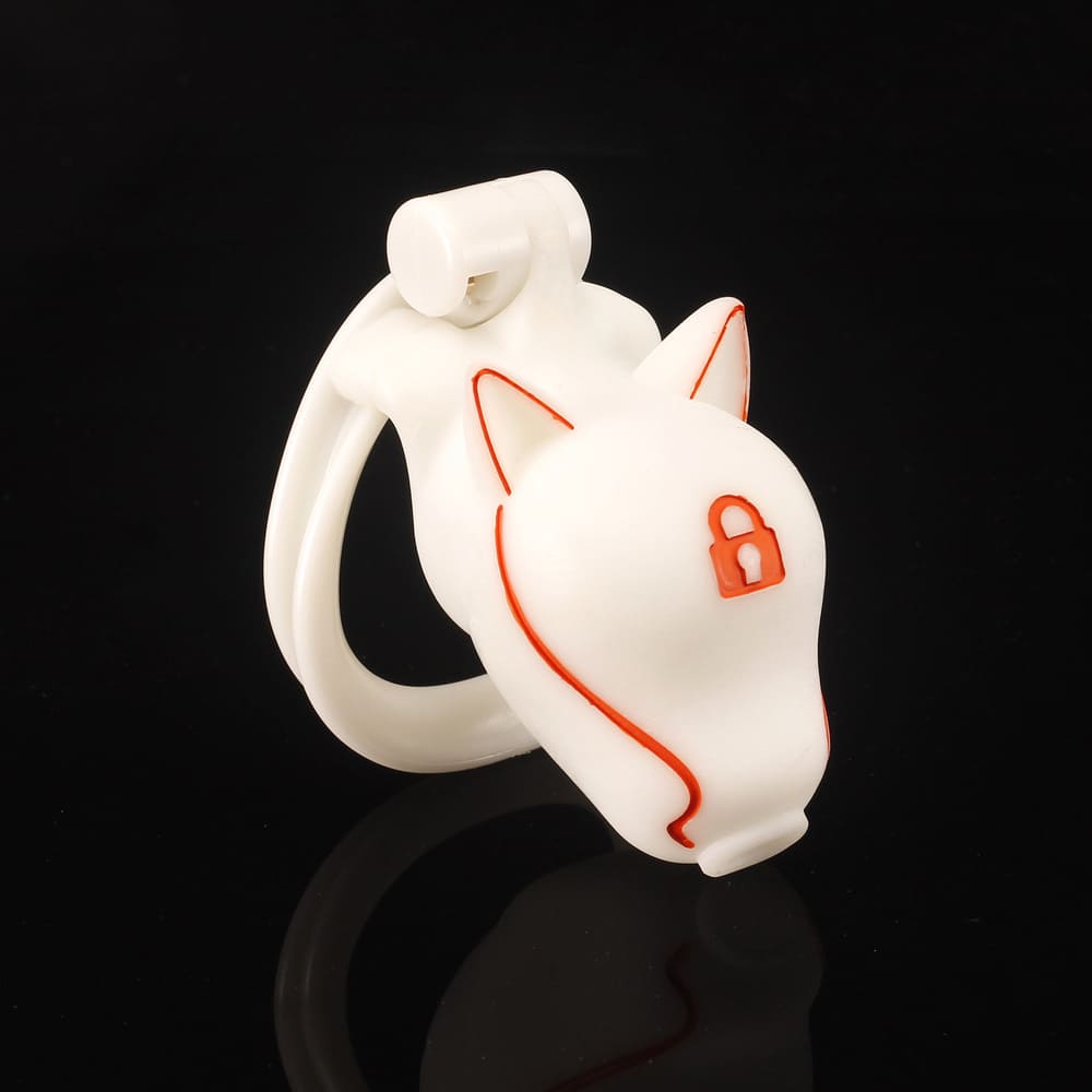 IDO-Dog-Head-Shaped-Male-Chastity-Cage