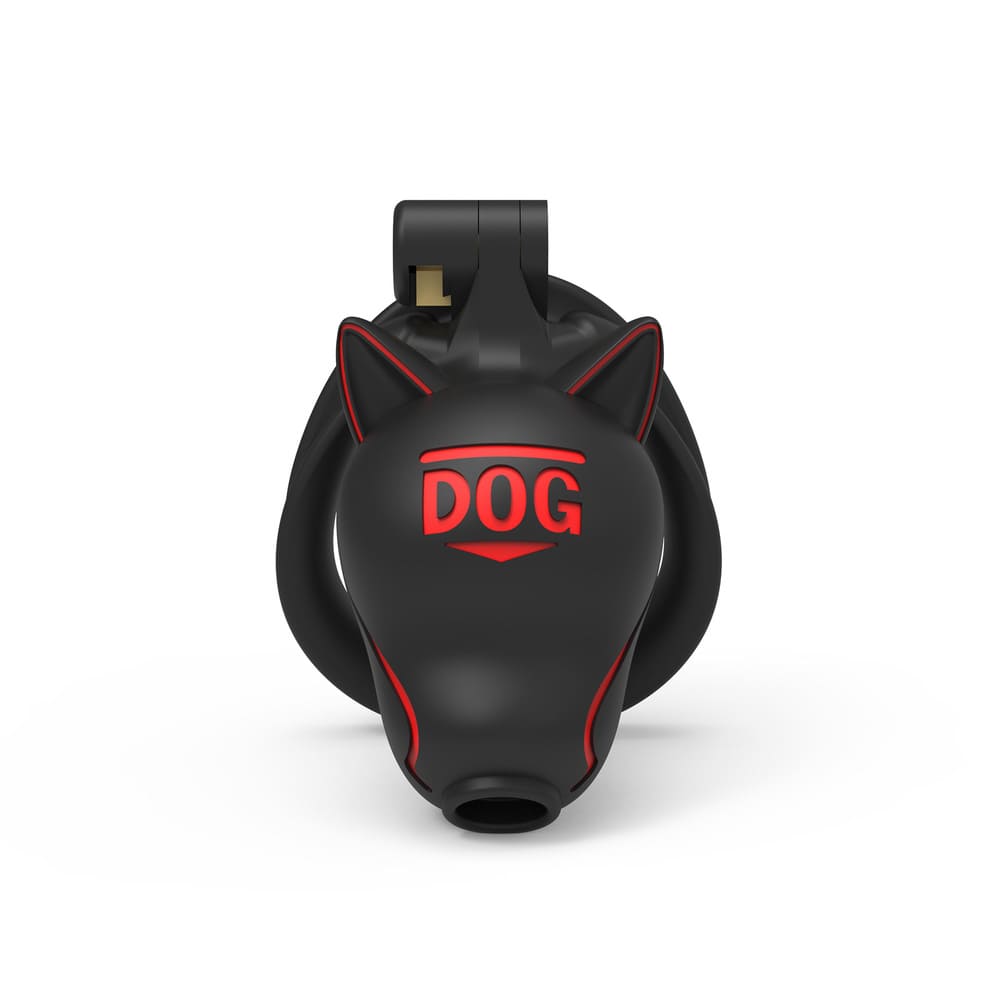 IDO-Dog-Head-Shaped-Male-Chastity-Cage