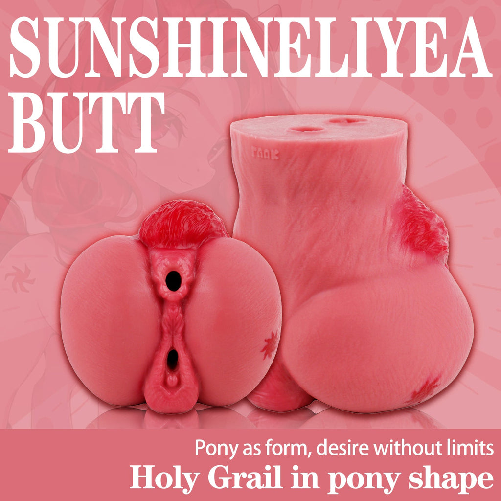 Realistic Horse Butt Pussy Sex Doll — Dual-Channel Animal Pussy Stroker for Men