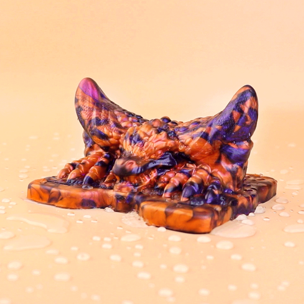 Dark Dragon King Fantasy Beast Grinder – Wearable Vibrating Grinding Sex Toy | Domlust