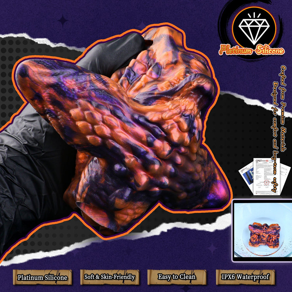 Dark Dragon King Fantasy Beast Grinder – Wearable Vibrating Grinding Sex Toy | Domlust