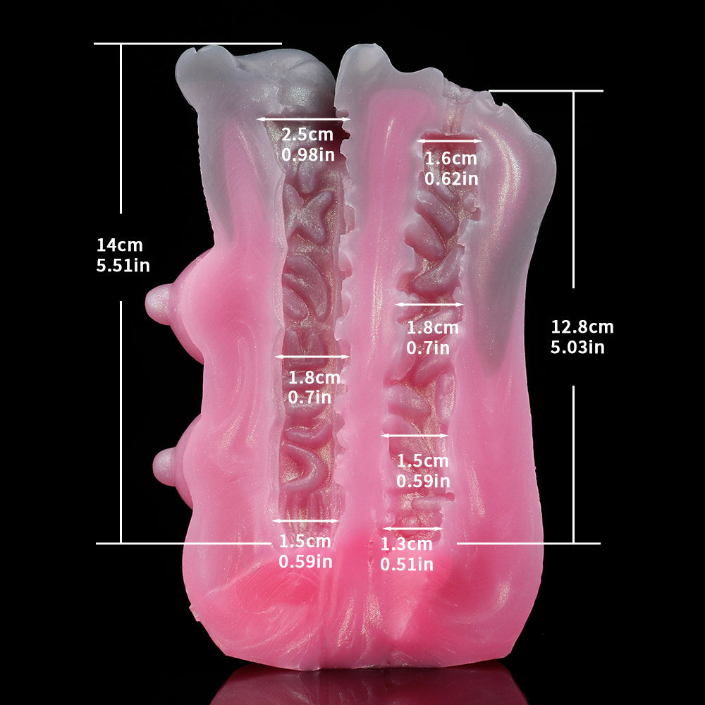 Wolf Beauty Pocket Pussy – Fantasy Animal Blowjob Masturbator | Domlust Fetish Silicone