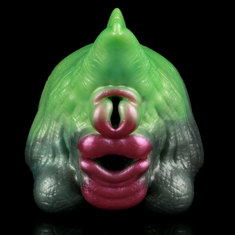 Wyvern Fantasy Dual-Channel Silicone Torso | Realistic Vagina & Anal Beast Sex Toy — Domlust