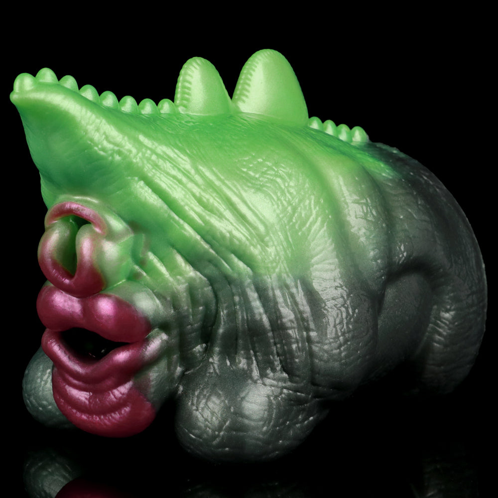 Wyvern Fantasy Dual-Channel Silicone Torso | Realistic Vagina & Anal Beast Sex Toy — Domlust