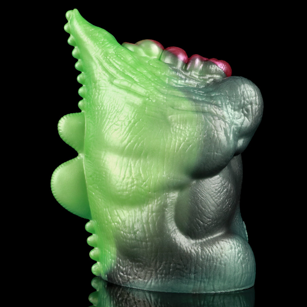 Wyvern Fantasy Dual-Channel Silicone Torso | Realistic Vagina & Anal Beast Sex Toy — Domlust