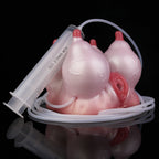 Cow Milk Animal Pussies Fantasy Masturbator – 4-Channel Torso Sex Doll with Pumping Milk