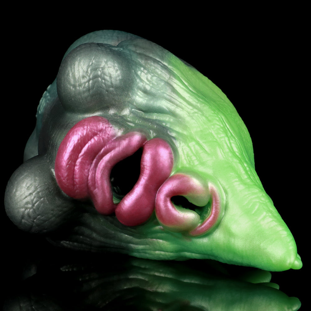 Wyvern Fantasy Dual-Channel Silicone Torso | Realistic Vagina & Anal Beast Sex Toy — Domlust