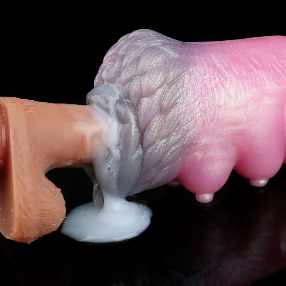 Wolf Beauty Pocket Pussy – Fantasy Animal Blowjob Masturbator | Domlust Fetish Silicone